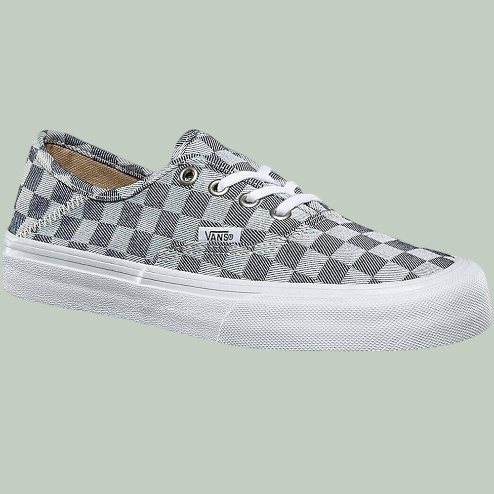 Vans Unisex Authentic SF Checkerboard Denim Women's 8/Men's 6.5 UNISEX